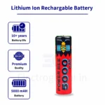 Powerbee Hobby Grade Lithium Ion 18650 Battery with 5000mAh – Li Ion 18650 Battery – rechargeable