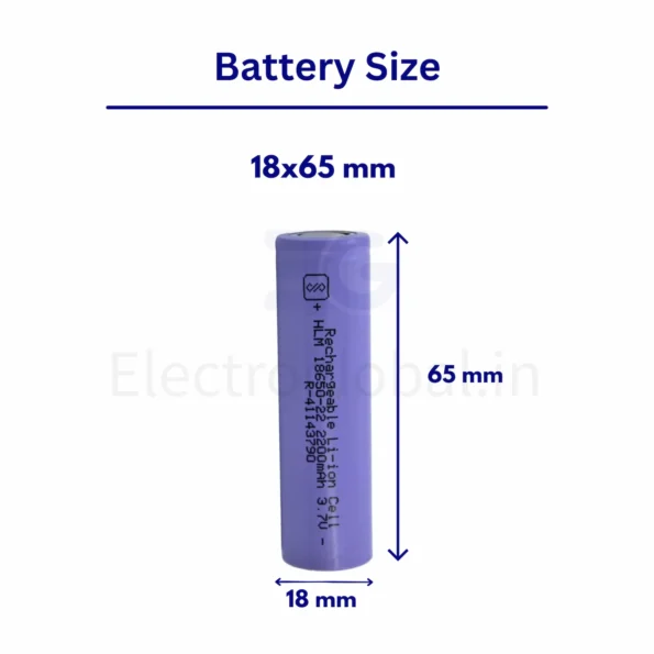 High-Capacity 18650 Li-ion 2200mAh Rechargeable Battery | Long Lithium Ion Battery Life