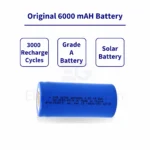 32650/32700 Li Lion Lithium Battery LFP Cell 6000mAh 3.2V (3C) – Original EV Grade from Top Lithium Ion Battery Suppliers