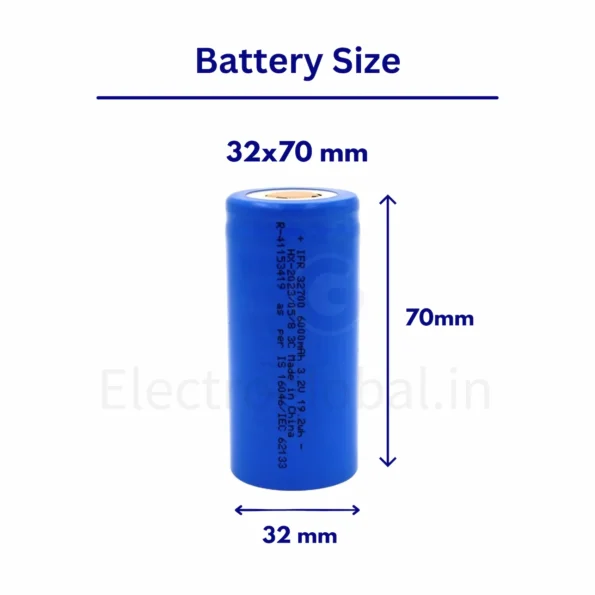 32650/32700 Li Lion Lithium Battery LFP Cell 6000mAh 3.2V (3C) from Top Lithium Ion Battery Suppliers