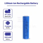 Original 18650 Lithium Ion 2000mAh Recharge able Battery for Long-lasting Lithium Ion Battery Life