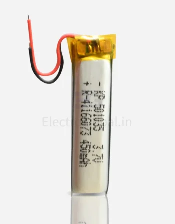 3.7V 450 mAh Li-Po rechargeable battery (KP 501035).