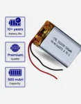 3.7V 500mAh Rechargeable Battery (YXL 502030) – A Power Solution