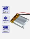 3.7V 300mAh 602030 Model LiPo Rechargeable Battery | Li Ion Li Po, Lithium Ion Lithium Polymer, Li Po and Li Ion