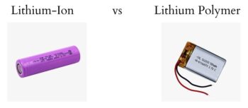 lithium-ion vs lithium polymer battery